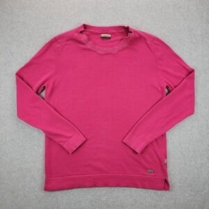 Napapijri‎ Womens Sweater Size S Pink Pullover Fall Knit Glitter